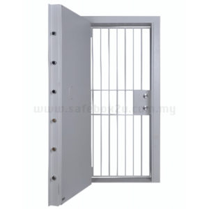 Falcon  BRD 01 (6.0mm) book room door c/w grille gate