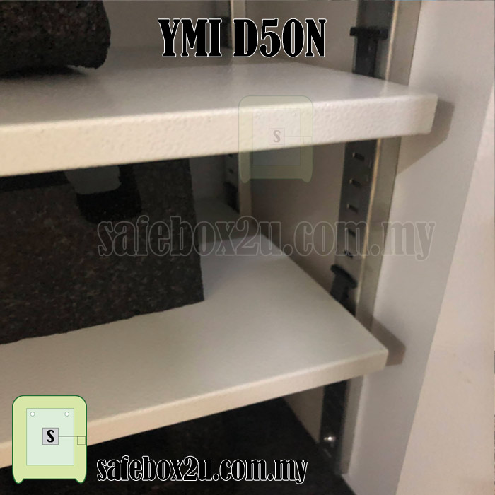 YMI D50N internal shelves