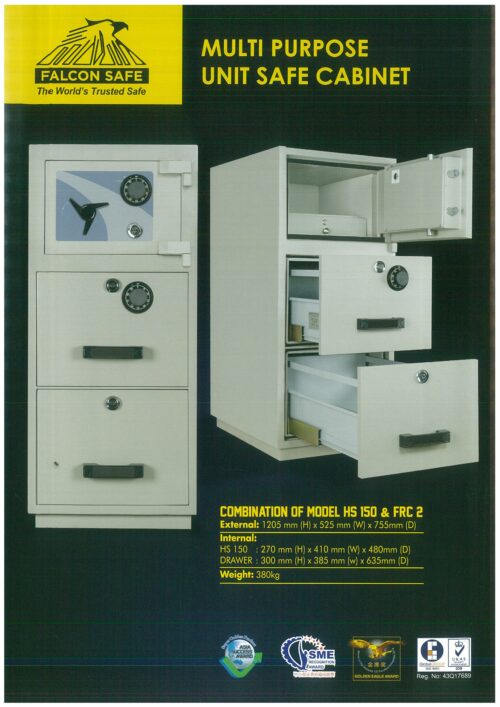 Multi Protection Unit Falcon Multi Purpose Unit Safe (MPU) Cabinet - Safe Box Malaysia