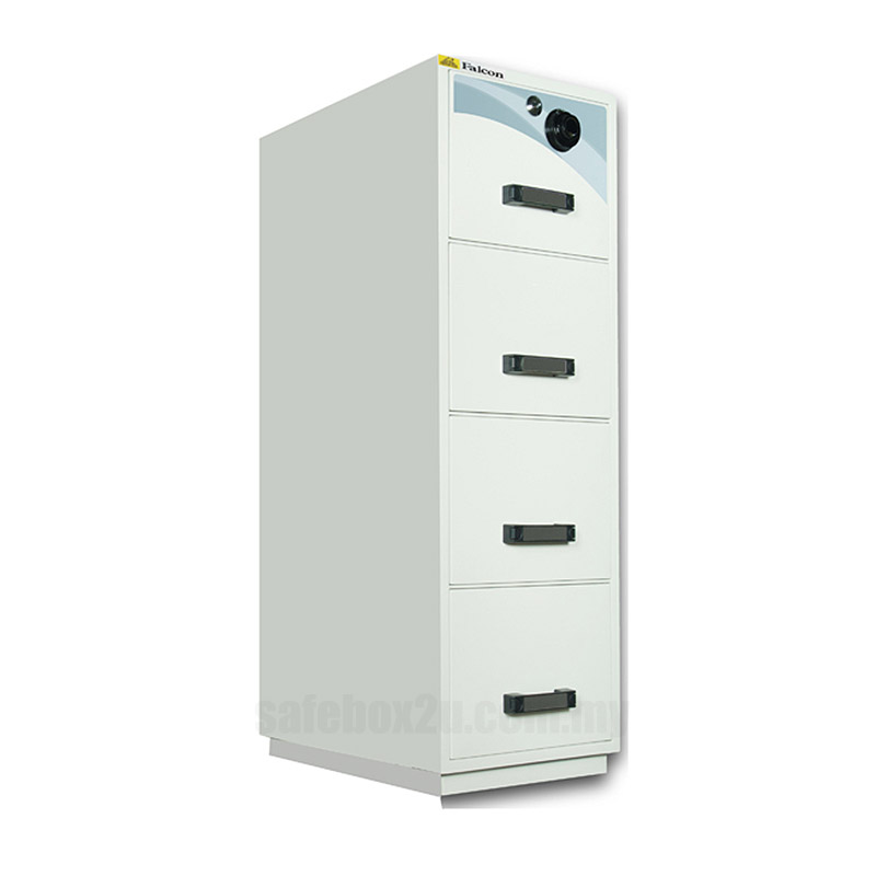 Falcon Frc4 4 Drawer Fire Resistant Cabinet Central Lock Safe Box Malaysia