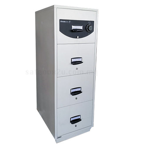 Chubbsafes Rpf 9406 4 Drawer Cabinet 3hrs Fire Resistance