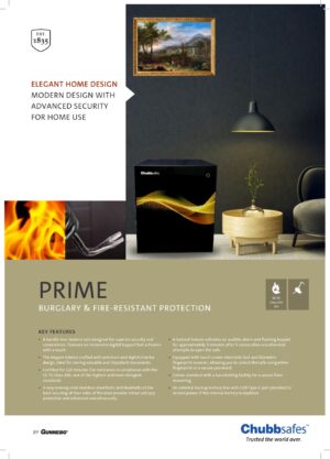 Chubbsafes Prime 50 Fingerprint Safe